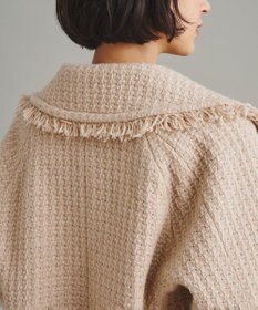 美品 グレースコンチネンタル ロービングフリンジコート 36 ロービングフリンジコート / GRACE CONTINENTAL | GRACE