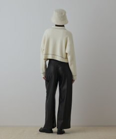 GRACE CONTINENTAL ステッチニットジャケット