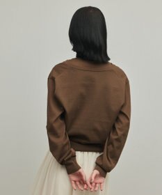 GRACE CONTINENTAL レイヤードニットトップ