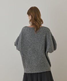 GRACE CONTINENTAL レースドルマンニットトップ