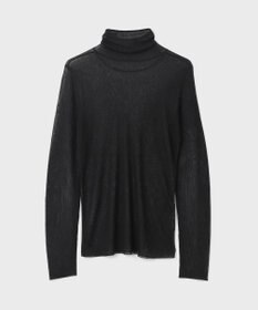 GRACE CONTINENTAL シアーリブタートルトップ