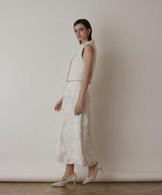 GRACE CONTINENTAL トリアセジャージジレ