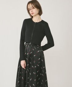 GRACE CONTINENTAL ショートリブニットカーディガン