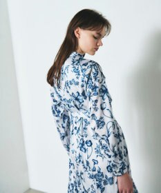 GRACE CONTINENTAL オリエンタルフラワープリントワンピース