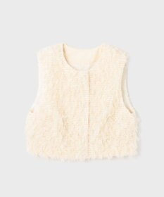 GRACE CONTINENTAL コンパクトフリンジベスト