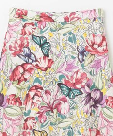 GRACE CONTINENTAL フラワーガーデンプリントスカート