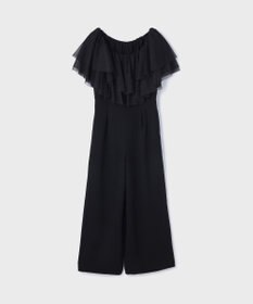 GRACE CONTINENTAL フリルケープサロペット