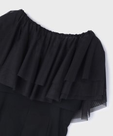 GRACE CONTINENTAL フリルケープサロペット