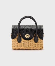 GRACE CONTINENTAL Micro RattanBag