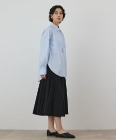 GRACE CONTINENTAL ピンタックドレスシャツ