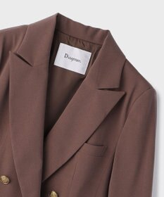 GRACE CONTINENTAL バックベンツダブルジャケット