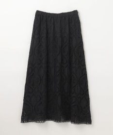 GRACE CONTINENTAL エンブロイダリーロングスカート