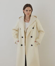 GRACE CONTINENTAL ショートビーバーロングコート