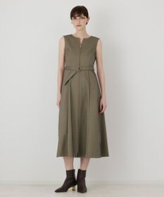 GRACE CONTINENTAL フレア切替カットワンピース