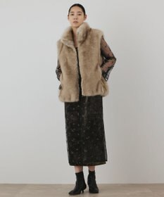 GRACE CONTINENTAL フェイクファージレ