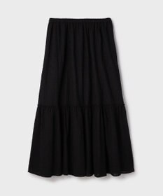 GRACE CONTINENTAL ティアードエンブロイダリースカート