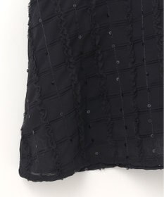 GRACE CONTINENTAL チュールフリルフレアトップ