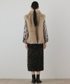 GRACE CONTINENTAL フェイクファージレ