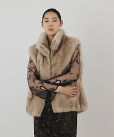 GRACE CONTINENTAL フェイクファージレ