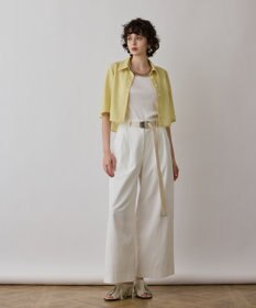 GRACE CONTINENTAL フレアスリーブシャツ