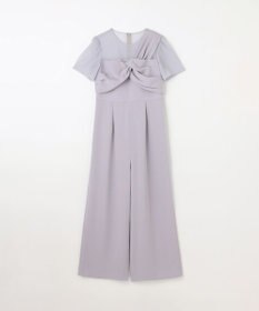 GRACE CONTINENTAL ドレープリボンサロペット