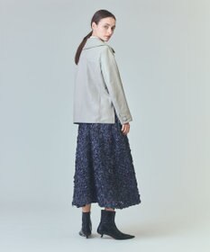 GRACE CONTINENTAL ラムレザーPコート