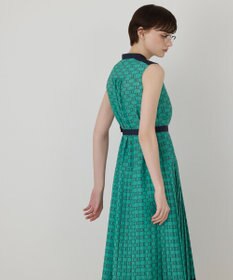 GRACE CONTINENTAL モノグラムマリンワンピース