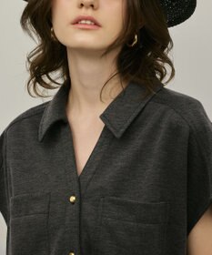 GRACE CONTINENTAL ジャージワークシャツ