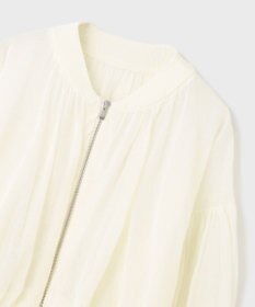 GRACE CONTINENTAL シアーニットバルーンジャケット