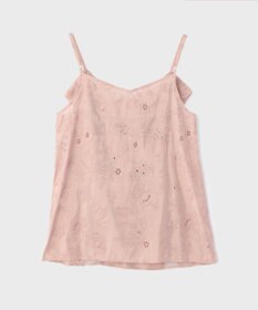 GRACE CONTINENTAL エンブロイダリーキャミブラウス