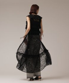 GRACE CONTINENTAL フリルカラーレースワンピース