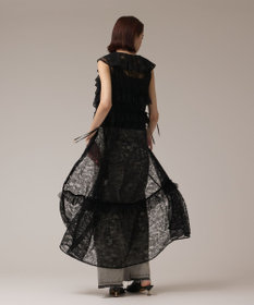 GRACE CONTINENTAL フリルカラーレースワンピース