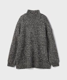 GRACE CONTINENTAL フリンジケープニットトップ