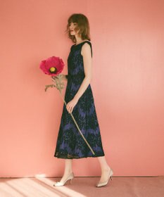 GRACE CONTINENTAL レースボーダードレス