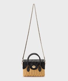 GRACE CONTINENTAL Micro RattanBag