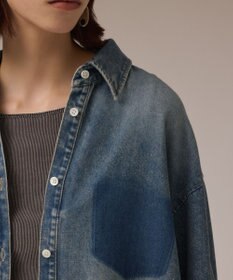 GRACE CONTINENTAL デニム2WAYシャツ
