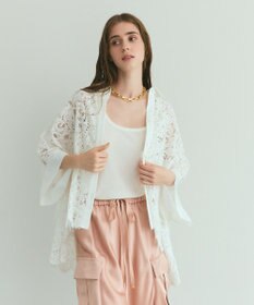 GRACE CONTINENTAL レースポンチョシャツ