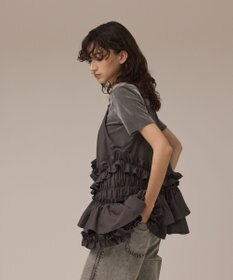 GRACE CONTINENTAL フリルキャミソール