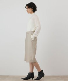GRACE CONTINENTAL ウールシルクハーフパンツ