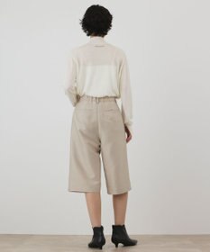 GRACE CONTINENTAL ウールシルクハーフパンツ