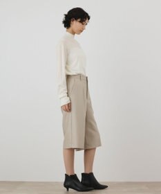 GRACE CONTINENTAL ウールシルクハーフパンツ