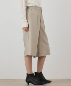GRACE CONTINENTAL ウールシルクハーフパンツ