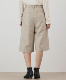 GRACE CONTINENTAL ウールシルクハーフパンツ