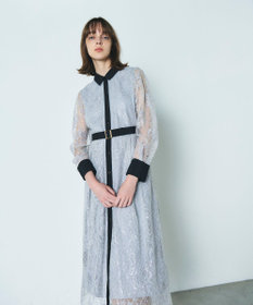 【限定品】グレースコンチネンタル　スパンコール　ロゴ入り　ワンピース レーススパンコールワンピース / GRACE CONTINENTAL | GRACE