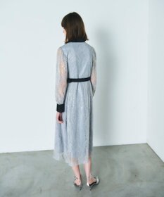 GRACE CONTINENTAL レーススパンコールワンピース