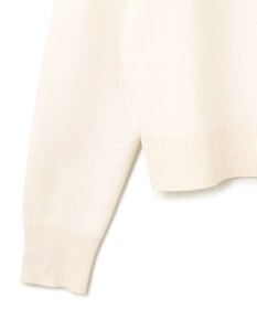 GRACE CONTINENTAL ロゴビジューニットトップ