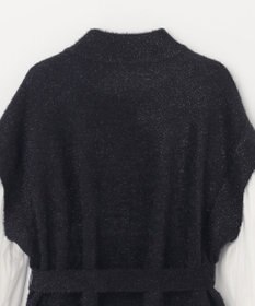 GRACE CONTINENTAL フェザーニットコンビトップ