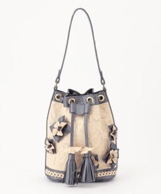 GRACE CONTINENTAL Flower Motif Bag
