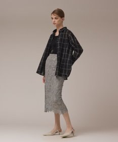 GRACE CONTINENTAL オーガン2WAYシャツ