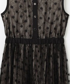 ♥新品級✿ℳ´s Gracy✿ワンピース✿ブラック×ホワイト✿ドット